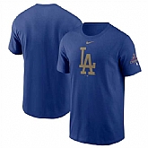 Mens Los Angeles Dodgers Royal 2025 Gold Collection T-Shirt,baseball caps,new era cap wholesale,wholesale hats